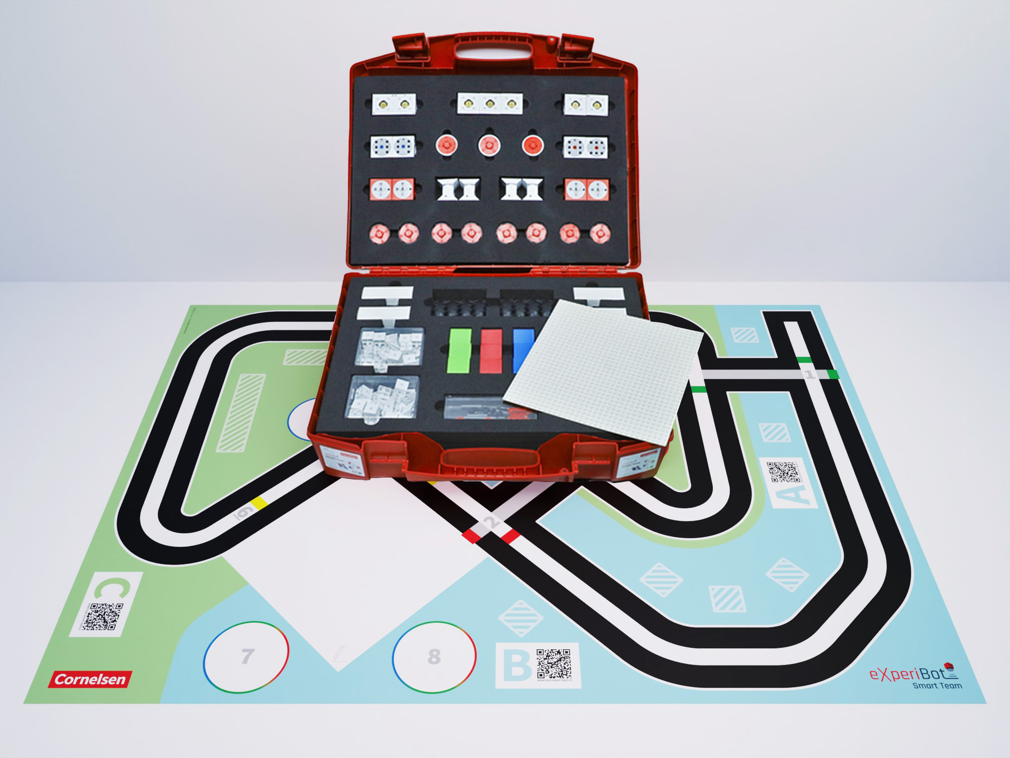 Smart Team case with play mat